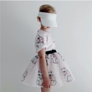 CAROLINE BOSMANS Allergic Furbo Printed Miniskirt